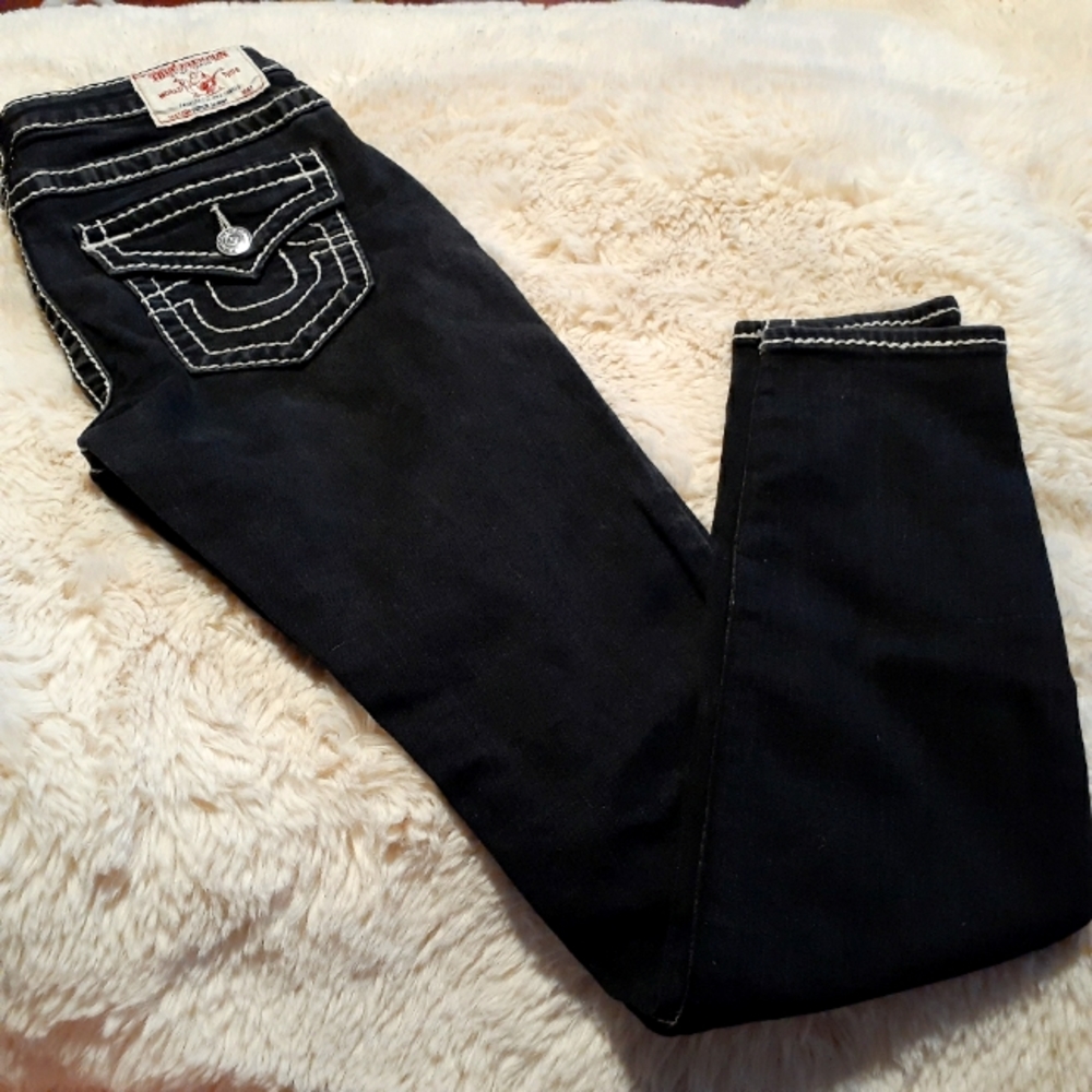 True Religion women's Jean's size 27, black